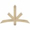 Ekena Millwork Alberta Rough Sawn Timber Gable Bracket, Douglas Fir, 48"W x 30"H x 2"D x 4"F, 15/12 Pitch GBW048X30X0204ALB00RDF - alternate 1